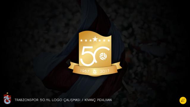 Trabzonspor 50.Yıl Logosu